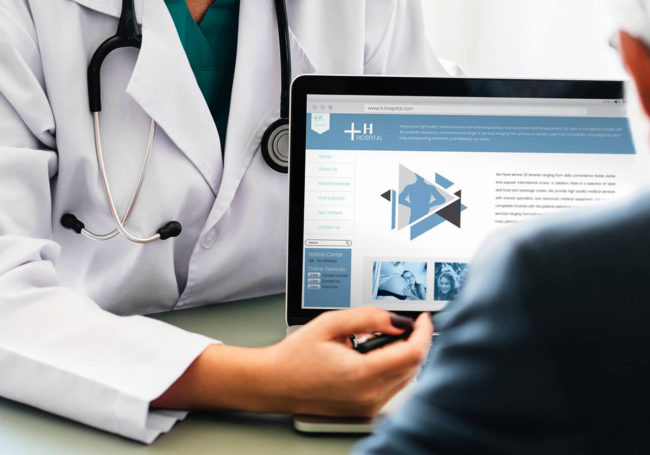 diseño web medicos